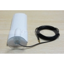 Išorinė antena "Profesionalas 8" (4G/3G/2G,WiFi,SMA,25dbi,2m)