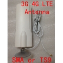 Išorinė antena "Profesionalas 8" (4G/3G/2G,WiFi,SMA,25dbi,2m)