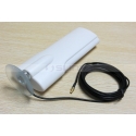 Išorinė antena "Profesionalas 8" (4G/3G/2G,WiFi,SMA,25dbi,2m)