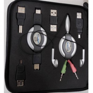 USB ir RJ45 jungčių rinkinys