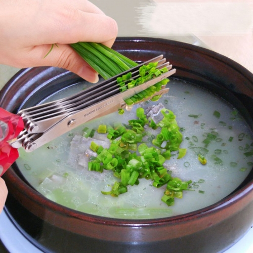 Virtuvės žirklės "Greičiau ir patogiau nebūna"