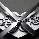Sieninio laikrodžio mechanizmas "Sidabrinė meilės širdelė"