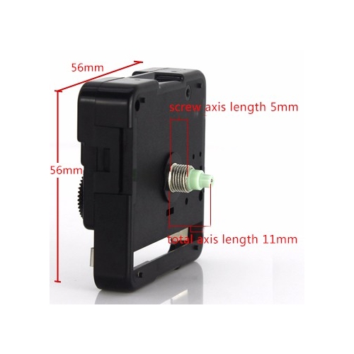 Laikrodžio mechanizmas "Ostar" (11mm ašis)