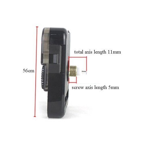 Laikrodžio mechanizmas "Ostar" (11mm ašis)