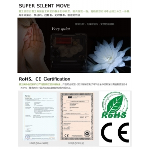 Laikrodžio mechanizmas "POWER" (13mm ašis)