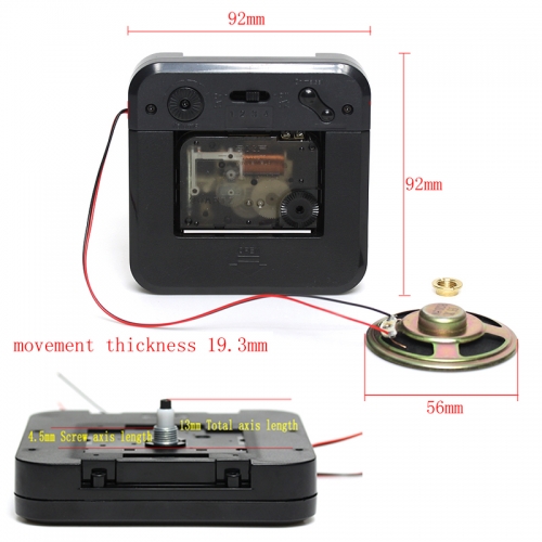 Muzikinis laikrodžio mechanizmas "SKP"