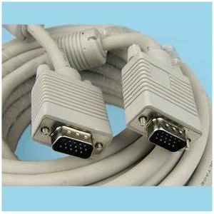 10 m VGA M/M kabelis