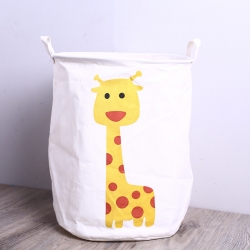Medvilninė daiktadėžė "Puikioji žirafutė"
