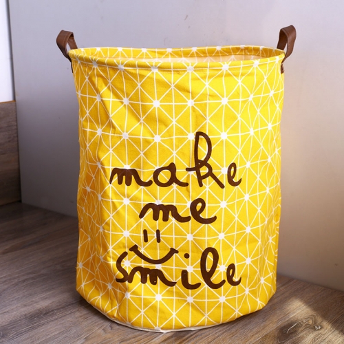 Medvilninė daiktadėžė "Pradžiugink mane"