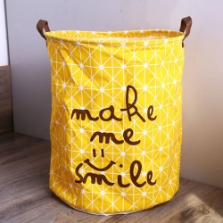 Medvilninė daiktadėžė "Pradžiugink mane"