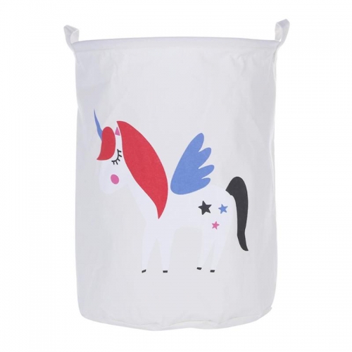 Medvilninė daiktadėžė "Puikusis skraidantis vienaragiukas"