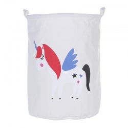 Medvilninė daiktadėžė "Puikusis skraidantis vienaragiukas"