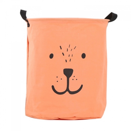 Medvilninė daiktadėžė "Laimingas"