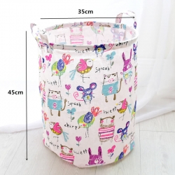 Medvilninė daiktadėžė "Patys gražiausi gyvūnėliai"