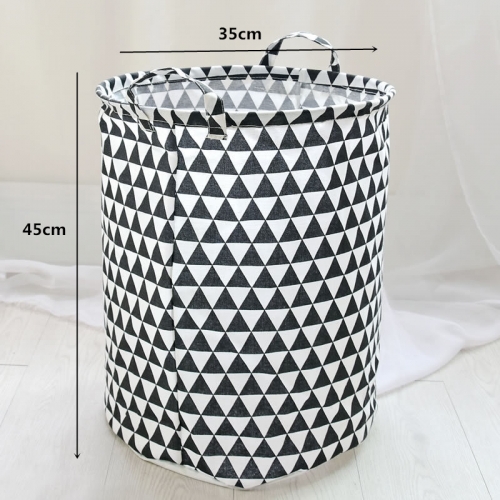 Medvilninė daiktadėžė "Patys gražiausi trikampiukai"