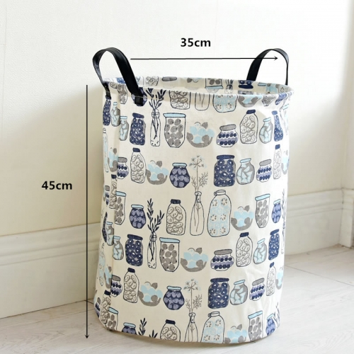 Medvilninė daiktadėžė "Pačios gražiausios uogienės"