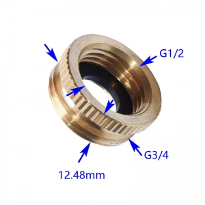 Žalvarinė jungtis "Aukščiausia kokybė" (1/2" į 3/4")