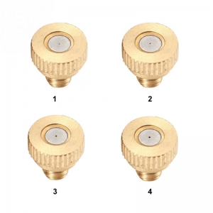 Žalvarinis purkštuvas "Aukščiausia kokybė" (9 mm, 3/16", 0.4 mm)