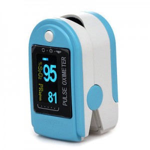 Pulso matuoklis ant piršto