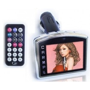 Automobilinis 1.8‘‘ MP4 FM bangų moduliatorius