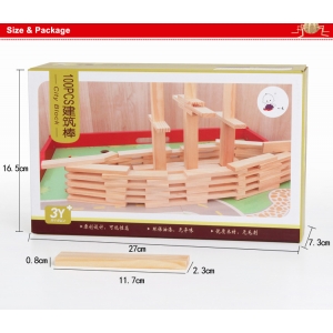 Vaikiškas medinis konstruktorius "Aukščiausia klasė"
