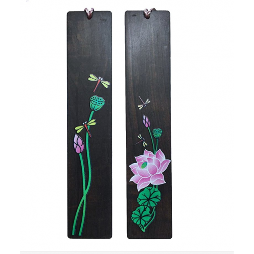 Medinis knygos skirtukas "Orchidėja"