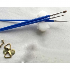 Paveikslas "Puikusis katinas žydinčiame sode prie gėlės"