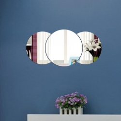 Veidrodiniai lipdukai "Rutuliai" (40 x 20 cm)