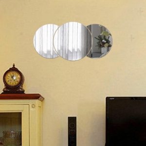 Veidrodiniai lipdukai "Rutuliai" (40 x 20 cm)