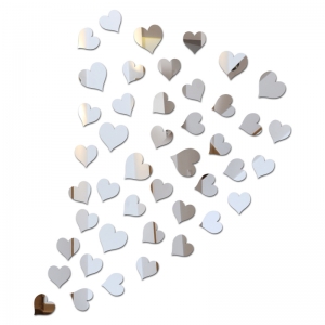 Veidrodiniai lipdukai "Meilės lietus"