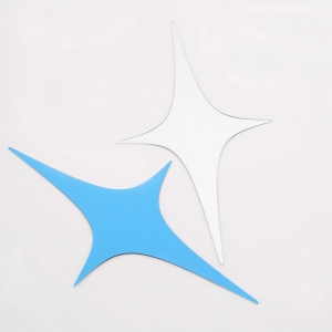 Veidrodiniai lipdukai "Žvaigždėtas dangus" (43 vnt.)