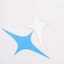 Veidrodiniai lipdukai "Žvaigždėtas dangus" (43 vnt.)