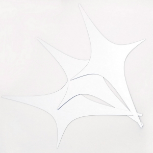 Veidrodiniai lipdukai "Žvaigždėtas dangus" (43 vnt.)