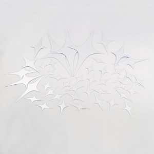 Veidrodiniai lipdukai "Žvaigždėtas dangus" (43 vnt.)