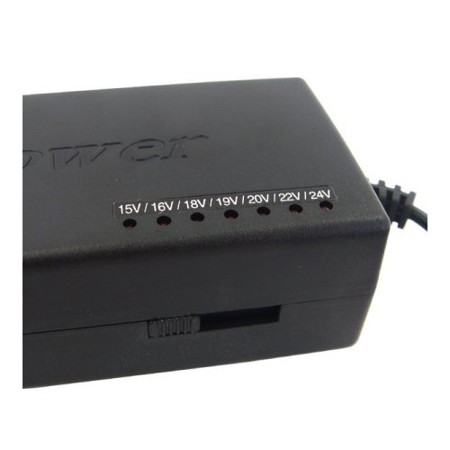 Universalus kompiuterio įkroviklis 96W, 15V-24V