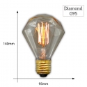 Dekoratyvinė lemputė "Edison" ()
