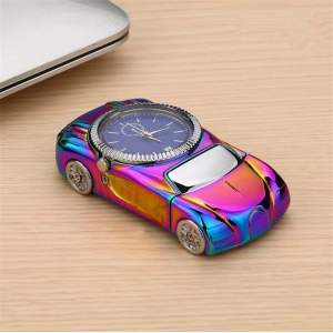 Laikrodis žiebtuvėlis "Spalvotas automobilis"