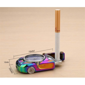 Laikrodis žiebtuvėlis "Spalvotas automobilis"