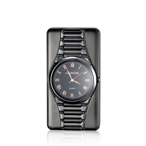 Laikrodis žiebtuvėlis "Juodasis automobilis 3"