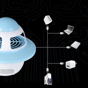 Uodų gaudytuvas "EKO draugas" (4W, LED, USB)