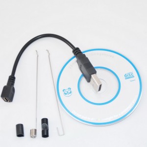 Ypatingai plona filmavimo kamera (USB, Android, 6 LED, 5.5 mm Lens)