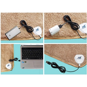 Universalus šildantis kilimėlis  "Nuostabi šiluma" (USB, 45 x 45 cm)