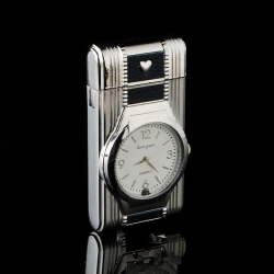 Laikrodis žiebtuvėlis "Sidabrinis žiebtuvėlis" (atsparus vėjui)