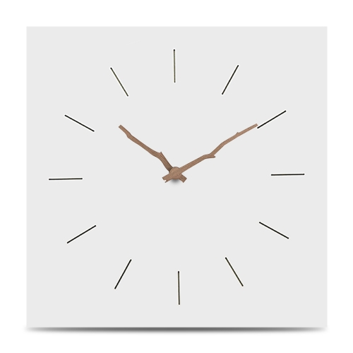Sieninis laikrodis "Baltoji elegancija 2" (30 cm)