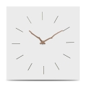 Sieninis laikrodis "Baltoji elegancija 2" (30 cm)