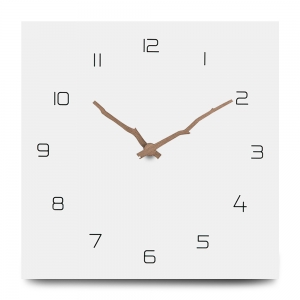 Sieninis laikrodis "Baltoji elegancija 7" (30 cm)