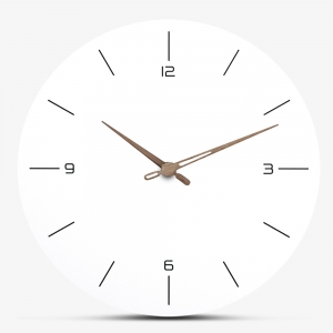 Sieninis laikrodis "Baltoji elegancija 12" (30 cm)