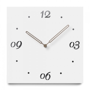 Sieninis laikrodis "Baltoji elegancija 10" (30 cm)