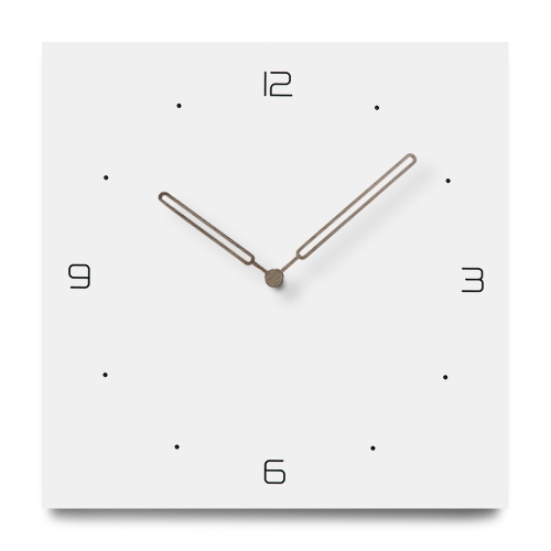Sieninis laikrodis "Baltoji elegancija 12" (30 cm)