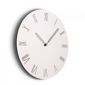 Sieninis laikrodis "Baltoji elegancija 13" (30 cm)